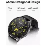 HUAWEI Watch GT 4 Smartwatch 46mm – Black | Fitness Tracker, AMOLED Display, Long Battery Life - Image 5