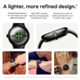 Google Pixel Watch 2 (Wi-Fi + Bluetooth) Smartwatch – Obsidian Black - Image 8