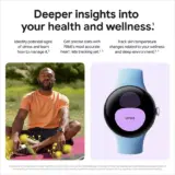 Google Pixel Watch 2 (Wi-Fi + Bluetooth) Smartwatch – Obsidian Black - Image 9