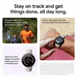 Google Pixel Watch 2 (Wi-Fi + Bluetooth) Smartwatch – Obsidian Black - Image 11