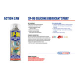 500ml Action Can SP-90 Silicone Lubricant for Plastic, Rubber, and Metal - Image 2