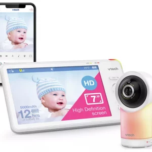 Vtech RM7766 HD Pan & Tilt Smart Baby Monitor with Remote Viewing