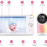 Vtech RM7766 HD Pan & Tilt Smart Baby Monitor with Remote Viewing - Image 3