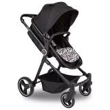Red Kite Red Kite Push Me Savanna i Travel System i Travel System – Zebra Print Baby Stroller - Image 1