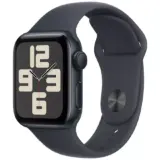 Apple Watch SE 2024 (40mm, GPS) – Midnight Sport Band, M/L Size - Image 2