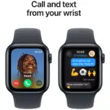 Apple Watch SE 2024 (40mm, GPS) – Midnight Sport Band, M/L Size - Image 3