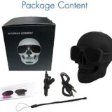 SHENYUN Skull Bluetooth Speaker – Wireless Portable Stereo Bass Speaker with Mic for Halloween, Party & Home Decor - Image 7