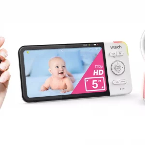 VTech RM5755 Smart Video Baby Monitor – 5-Inch HD Display