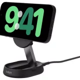 Belkin MagSafe Qi2 Wireless Charger with Foldable Design - Black - Image 1
