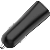 32W Dual Port Car Charger USB-A & USB-C – Fast Charging, Black - Image 4