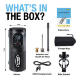 Ring Rechargeable Portable Tire Pump - Image 6