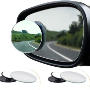 Spurtar Blind Spot Mirror Set – Waterproof HD 360° Rotating for Car/SUV/Truck