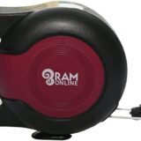 Ram® 30m Retractable Clothesline – Heavy Duty Twin Line Wall-Mounted Dryer (2x15m), Burgundy - Image 5