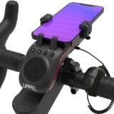 UPPEL 10-in-1 Multifunctional Bike Phone Holder with Bluetooth Speaker, 5000mAh Power Bank, LED Light, Horn & Microphone – Ideal for Road & Mountain Cycling - Image 1