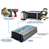 Streetwize 12V Power Inverter – 1000W AC Output for Camping & Travel - Image 4