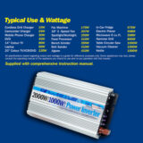 Streetwize 12V Power Inverter – 1000W AC Output for Camping & Travel - Image 5