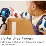 Munchkin Portable Pram Fan - Baby Stroller Cooling Fan - Image 5