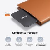 UGREEN FineTracker Slim Wallet Tracker – Ultra-Thin 1.7mm, Rechargeable, IP68 Waterproof, Apple Find My Compatible - Image 2