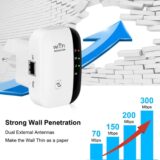2025 WiFi Extender Booster Repeater – 3000 Sq.ft Coverage, 45 Devices, Ethernet, UK Plug (White) - Image 5
