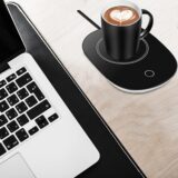 Aokat Automatic Coffee Mug Warmer with Touch Screen – Desk Cup Heater with Auto Shut-Off, Safe Beverage Warmer for Coffee, Tea, Milk & Water – Ideal for Home & Office (Black B) - Image 6