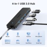 UGREEN 4-Port USB 3.0 Hub – Ultra Slim USB Splitter with 5Gbps Data Transfer - Image 3