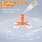 Auto Windscreen Repair Kit – Durable Resin for Crack, Chip, Bulls Eye & Star Break Fix - Image 2