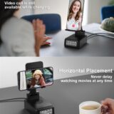 Bluetooth Speaker with Wireless Charging & Adjustable Phone Stand for Men & Women - Image 5