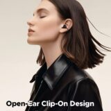 TrueFree C10 Bluetooth 5.4 Open-Ear Clip-On Earbuds with 12mm Drivers, 28H Playtime & IPX5 Water-Resistance - Image 3