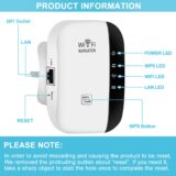 2025 WiFi Extender Booster Repeater – 3000 Sq.ft Coverage, 45 Devices, Ethernet, UK Plug (White) - Image 3