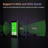 GlocalMe G4 Pro 4G LTE Portable WiFi Hotspot – No SIM Needed, 1GB Global Data, 5" Touchscreen, Connects 10 Devices, Travel Router for 200+ Countries - Image 5
