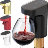 Redsack W-007 Electric Wine Dispenser – Auto Aerator & Quantified Pourer for All Bottles (Black) - Image 1