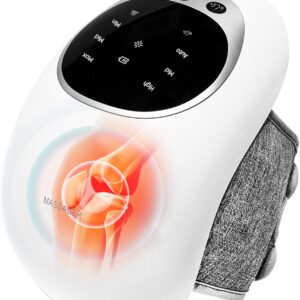 Cordless Infrared Knee Massager for Pain Relief – Heated, Portable, Rechargeable