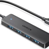 UGREEN 4-Port USB 3.0 Hub – Ultra Slim USB Splitter with 5Gbps Data Transfer - Image 1