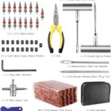 VonLux Heavy Duty 80pcs Tubeless Tire Repair Kit with Valve Tool – Car, Truck, Motorcycle, Jeep & Tractor Puncture Fix - Image 3