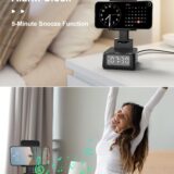 Bluetooth Speaker with Wireless Charging & Adjustable Phone Stand for Men & Women - Image 6