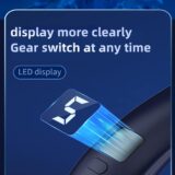 Deyaah Bladeless Neck Fan 3000mAh – 360° Cooling, 5-Speed Hands-Free Portable Fan for Travel, Outdoor, Home, Office, Camping – Green - Image 5