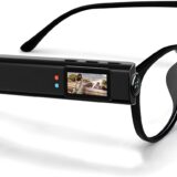 Pufei Smart Video Glasses 2.7K HD – WiFi Enabled, 60-Min Battery & 128GB Card Included - Image 1