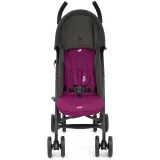 Joie Nitro E Lightweight Umbrella Stroller - Rosy Pink Travel Buggy - Image 2