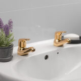 Methven Adore Gold Bathroom Sink Tap - Image 3