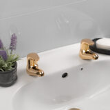 Methven Adore Gold Bathroom Sink Tap - Image 2