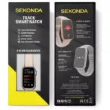 Sekonda Pink Silicone Strap Fitness Tracker Smart watch - Image 3