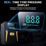 Ipflin 150 PSI Digital Tyre Inflator – 12V Portable Air Compressor for Car, Bike, Football - Image 4