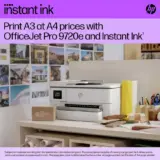 HP OfficeJet Pro 9720e A3 AiO Printer + 3 Months Instant Ink Subscription - Image 5