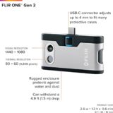 FLIR ONE Gen 3 – Android USB-C Thermal Camera for Home, HVAC & Automotive Inspections - Image 3