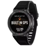 Reflex Active Built-In GPS Smart Watch – Call & Track (Black) - Image 2