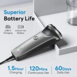 A3-Pro Electric Razor for Men – 2025 2-in-1 Waterproof Shaver, Wet & Dry Beard Trimmer, Cordless & Rechargeable - Image 2