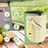 Adjustable Baby Bottle Warmer Bag – USB Powered, LCD Temp Control, Green - Image 4