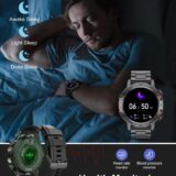 Military Tactical Smartwatch for Men – Bluetooth Voice Call, Heart Rate & SpO2 Monitor, IP67 Waterproof Fitness Watch - Image 4