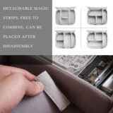 OrgaWise 3-Layer Travel Electronics Organizer Bag – Cable Storage Case for Power Bank, Camera, iPad, Memory Cards – Grey + 2 Data Line Protectors - Image 5