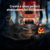 SHENYUN Skull Bluetooth Speaker – Wireless Portable Stereo Bass Speaker with Mic for Halloween, Party & Home Decor - Image 6